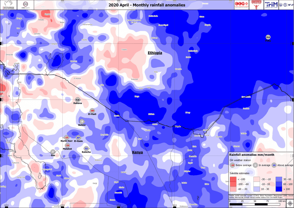 GPM monthly anomalies