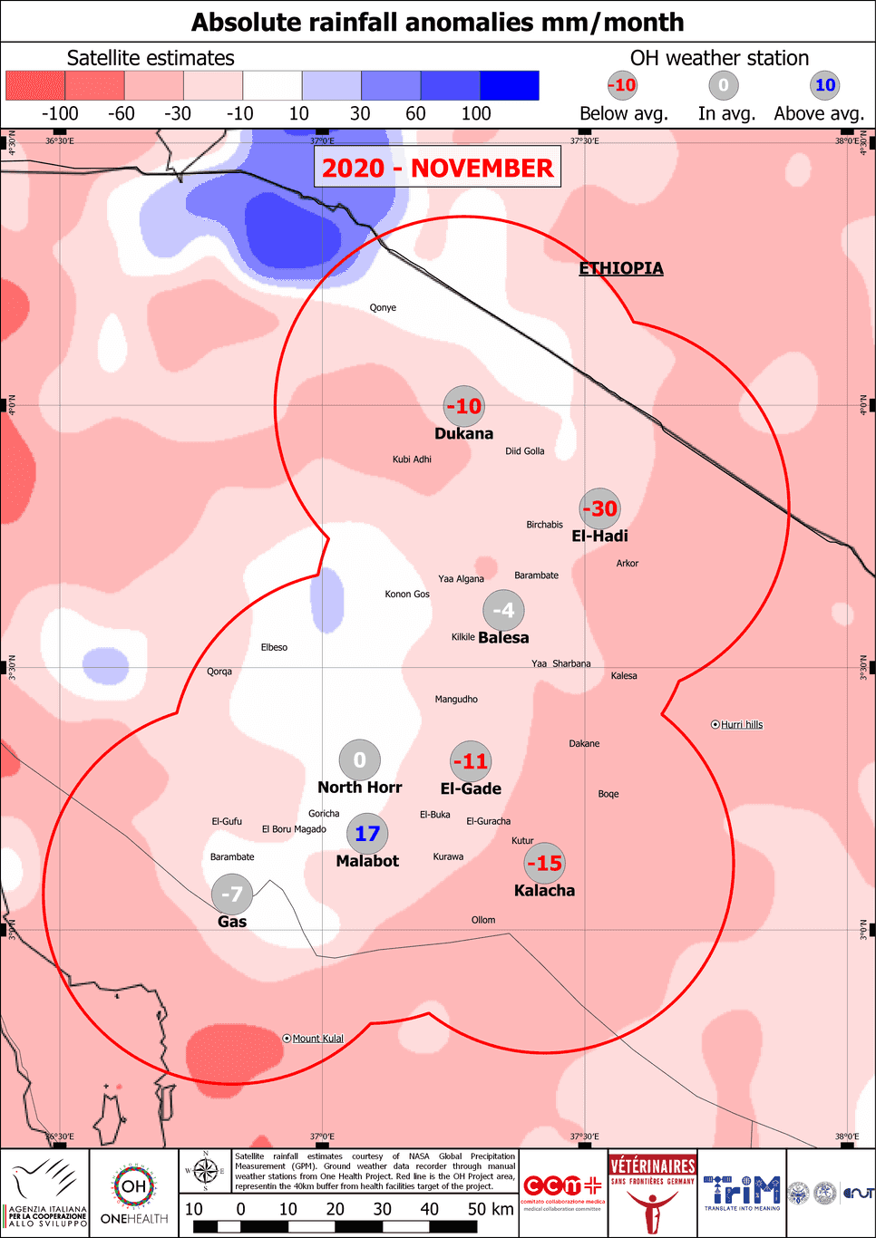 Rainfall Anomaly November 2020